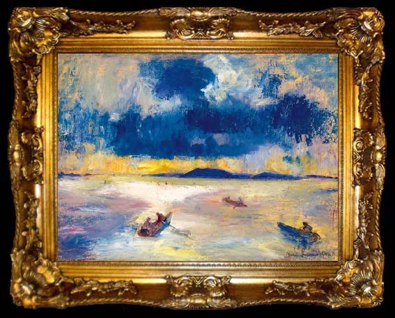 framed  Bela Ivanyi-Grunwald Balaton, ta009-2
